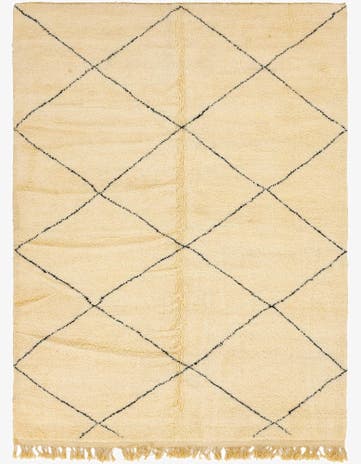 8' 8 x 11' 8 Hand Knotted Moroccan Wool Rug