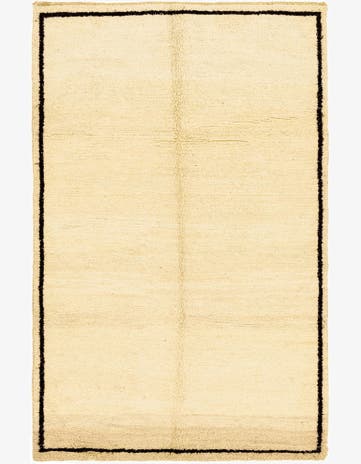 5' 5 x 8' 4 Hand Knotted Moroccan Wool Rug