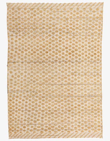 5' 4 x 7' 9 Hand Knotted Moroccan Wool Rug