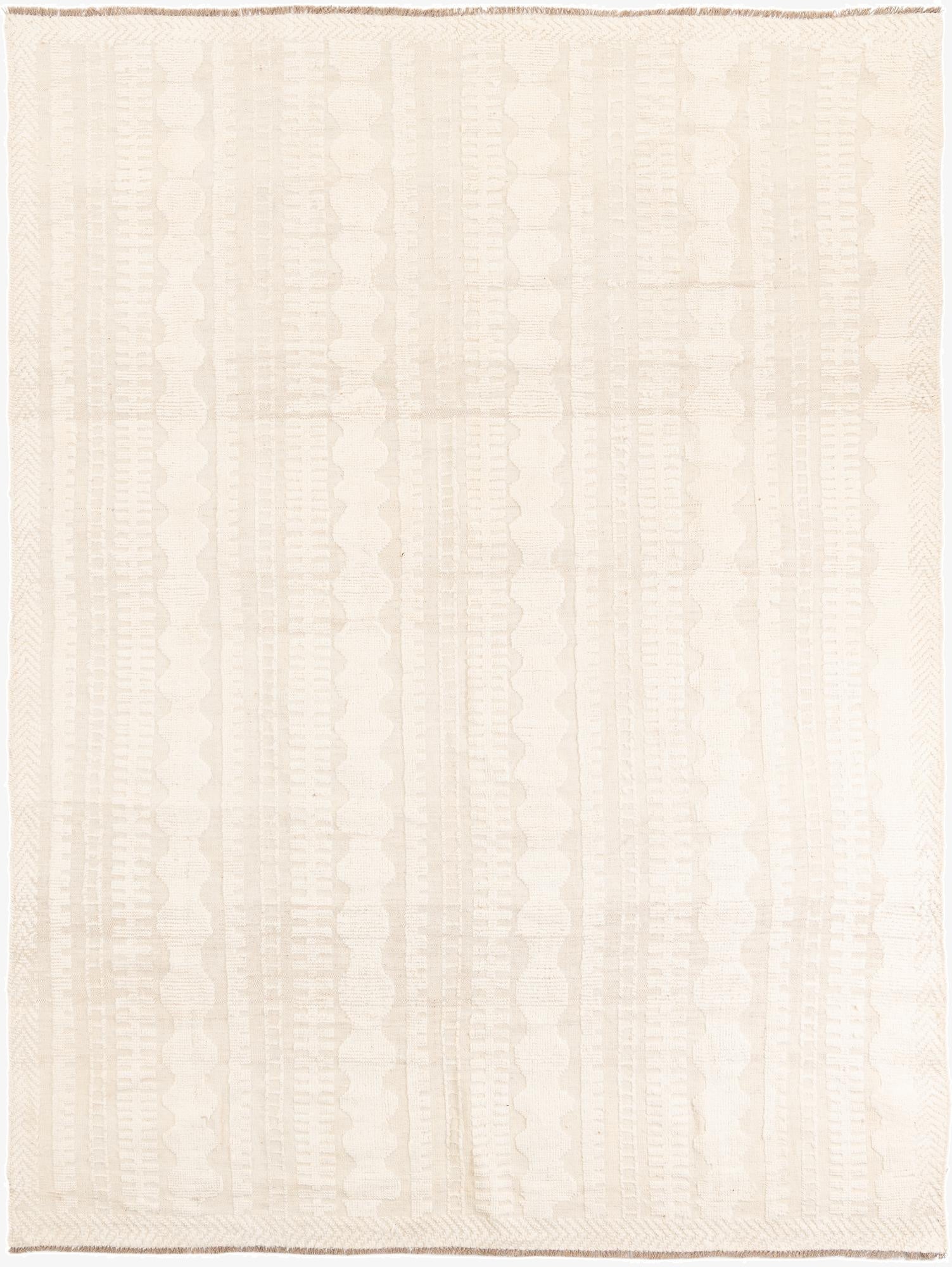 7' 10 x 10' 6  Hand Knotted Moroccan Wool Rug