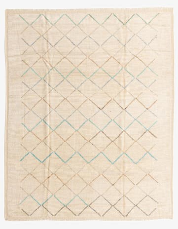 8' 4 x 10' 4 Hand Knotted Moroccan Wool Rug