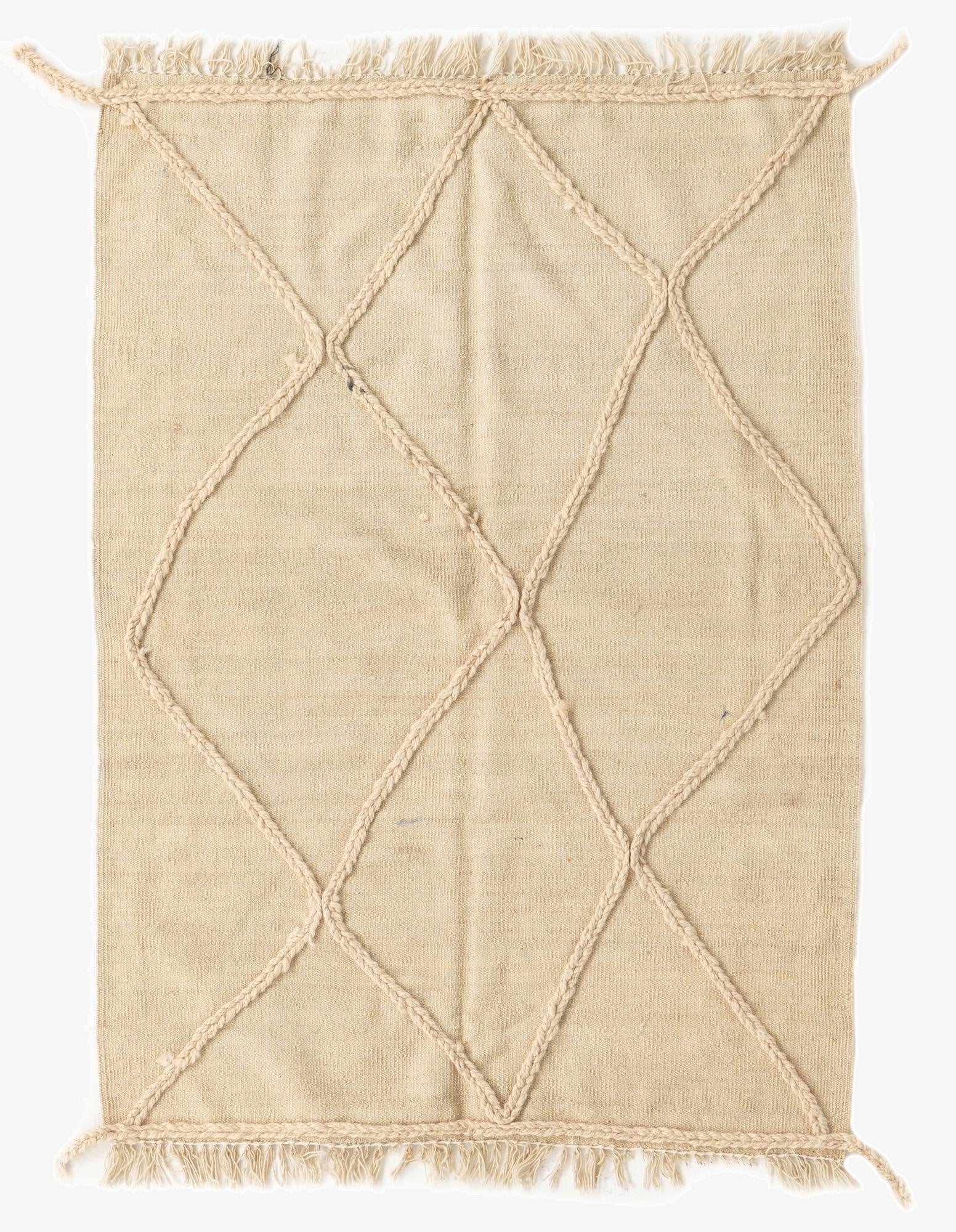 105cm x 147cm  Hand Woven Moroccan Wool Rug