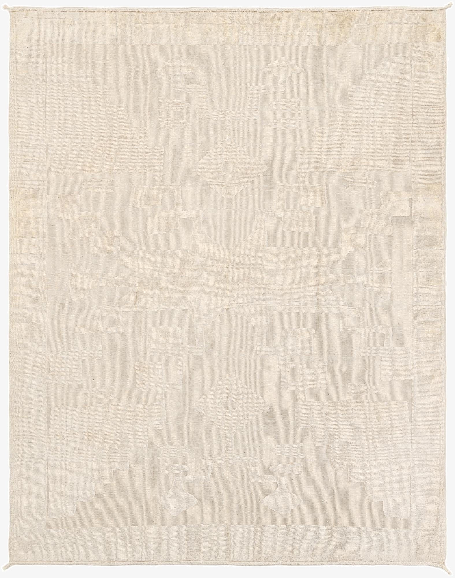 7' 10 x 10' 3  Hand Knotted Moroccan Wool Rug