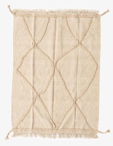 3' 6 x 5' 9 Hand Knotted Moroccan Wool Rug