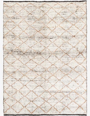 5' 2 x 7' Hand Knotted Moroccan Wool Rug