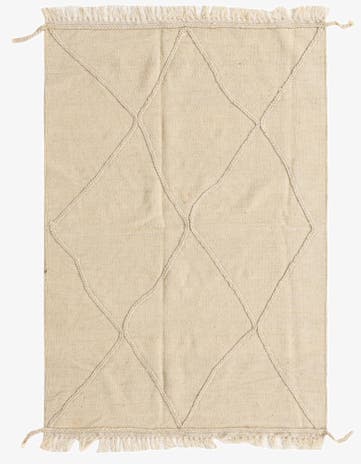 3' 6 x 5' 2 Hand Knotted Moroccan Wool Rug