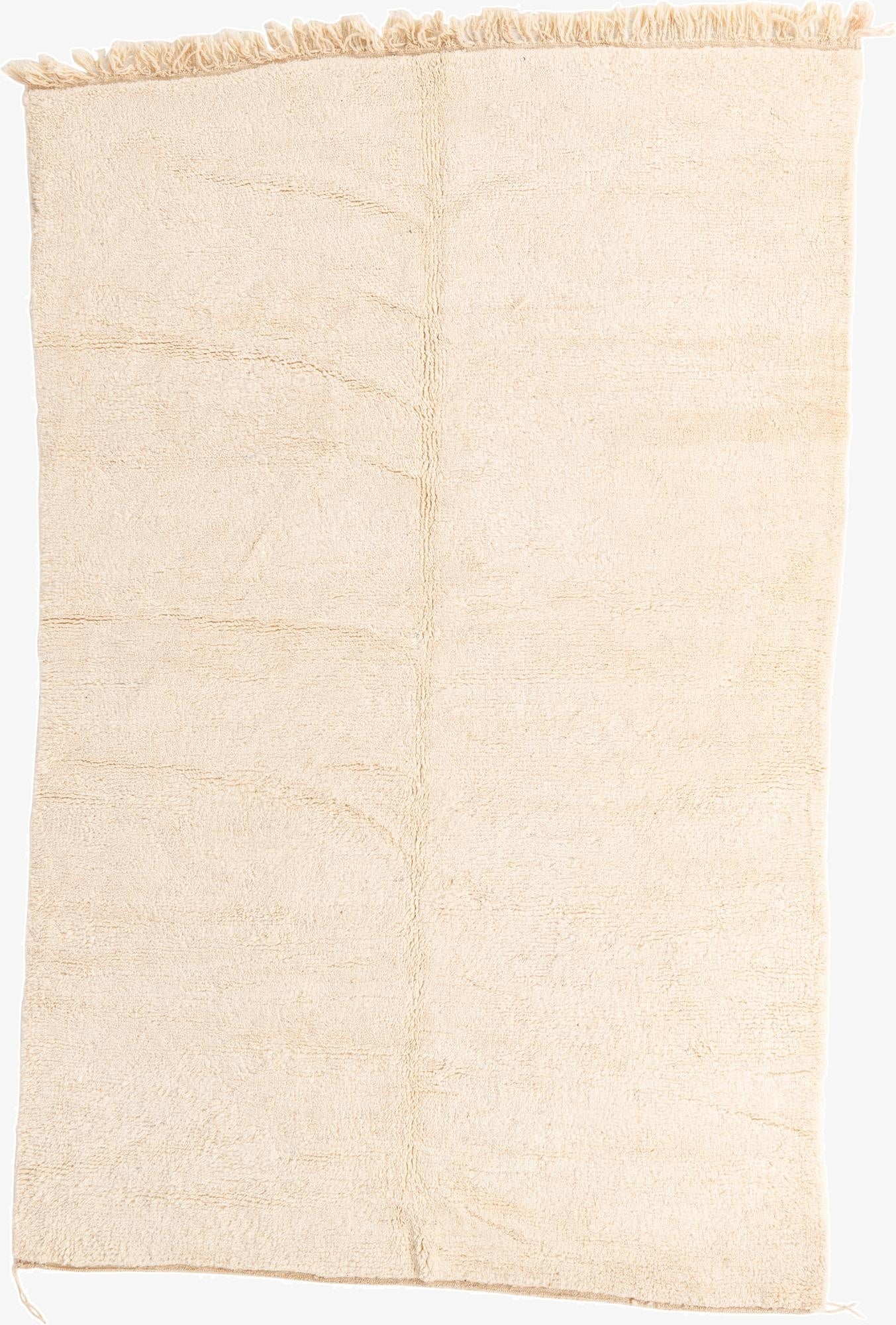 6' 6 x 10'  Hand Knotted Moroccan Wool Rug