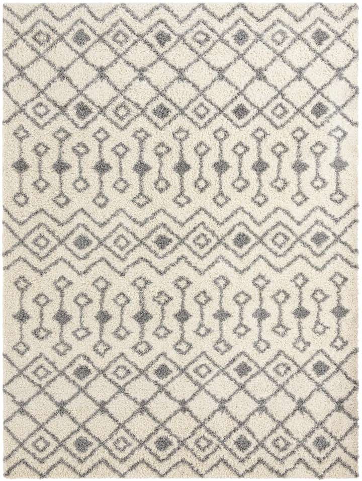 10' 8 x 14' Moroccan Trellis Shag Rug