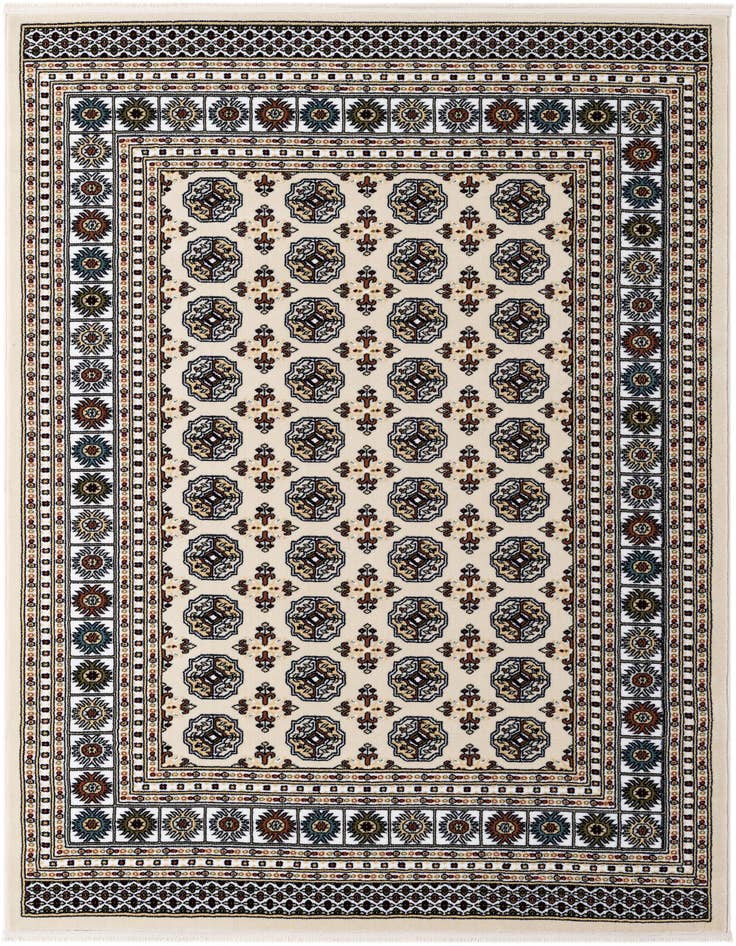 Detail image of 5' 3 x 7' 8 Nain Design Rug
