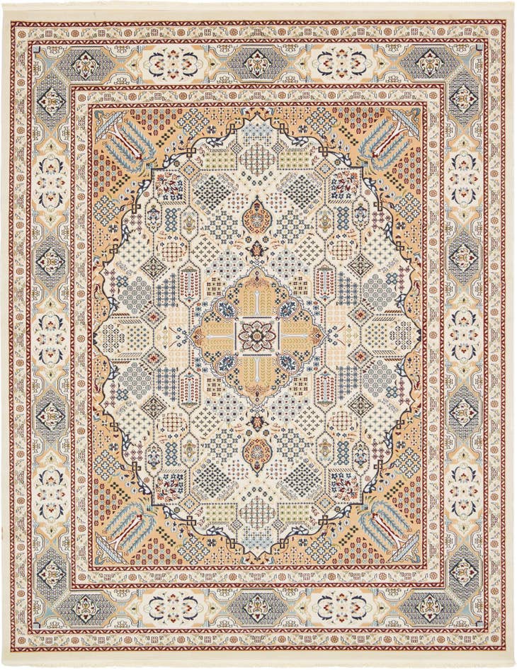 Detailansicht von 240cm x 305cm Nain Design Teppich
