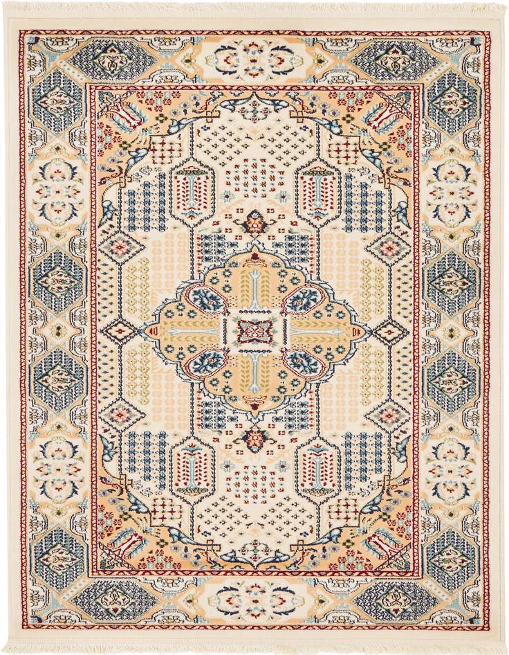 Detail image of 3' x 5' 3 Nain Design Rug