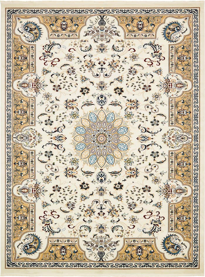Detail image of 10' x 13' Nain Design Rug