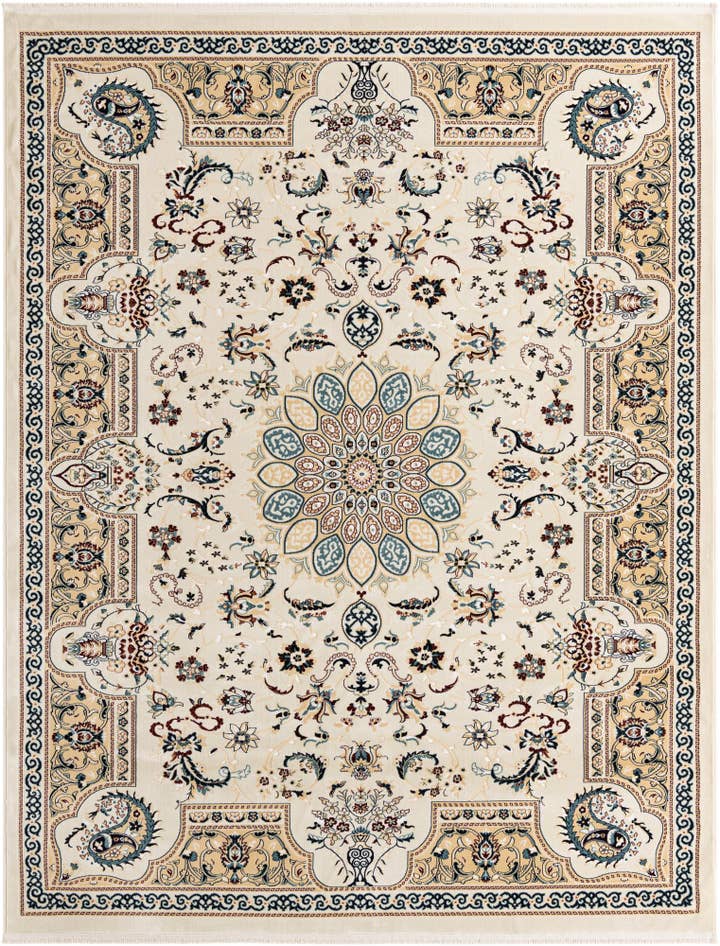 Detail image of 7' 10 x 10' Nain Design Rug
