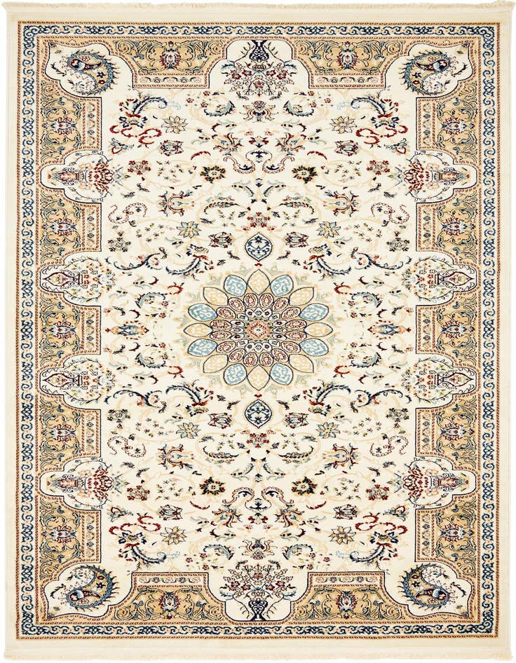 Detail image of 5' x 8' Nain Design Rug