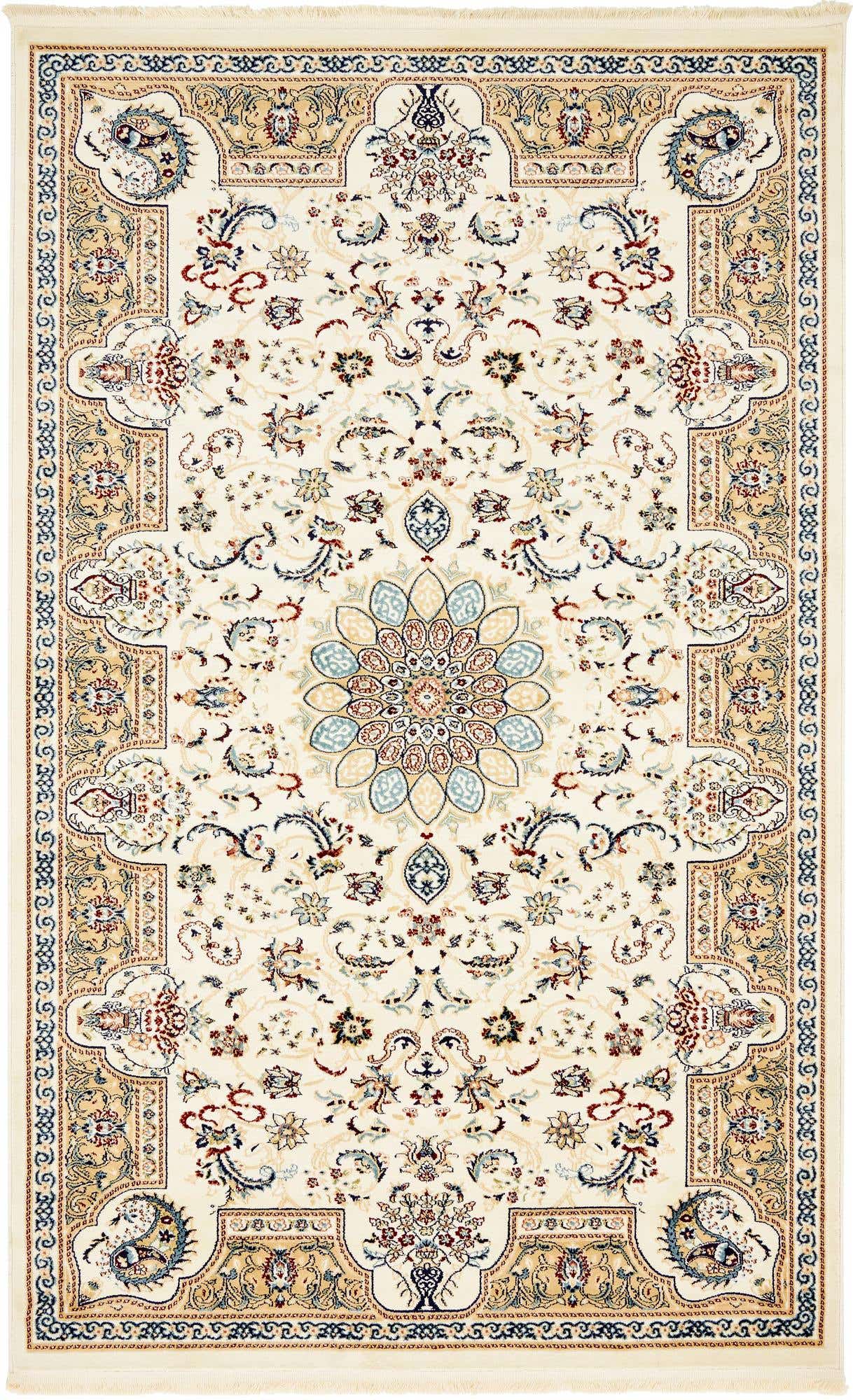 5' x 8' Nain Design Rug