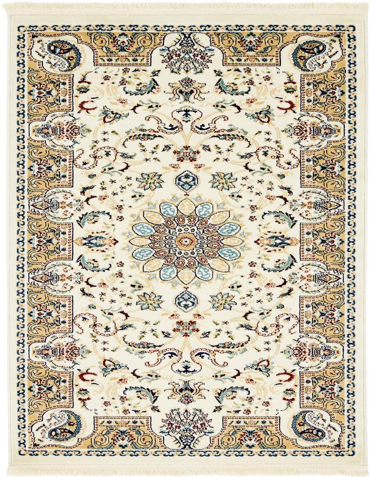 Detail image of 3' x 5' Nain Design Rug