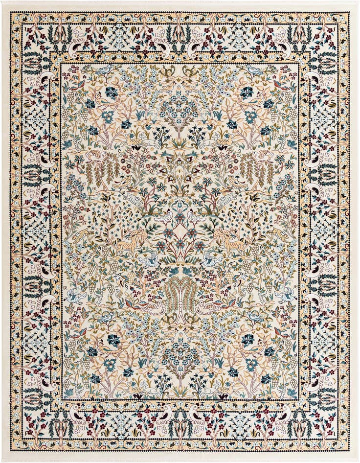 Detail image of 10' x 13' Nain Design Rug