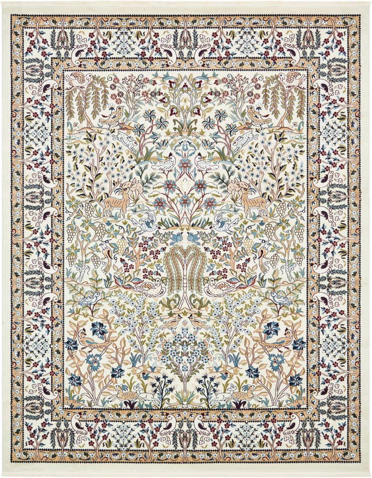 Detail image of 7' 10 x 10' Nain Design Rug