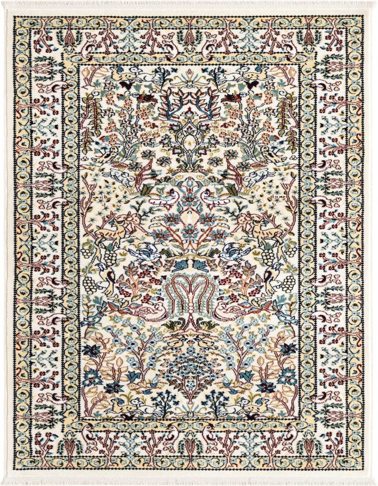 Detail image of 3' x 5' 3 Nain Design Rug