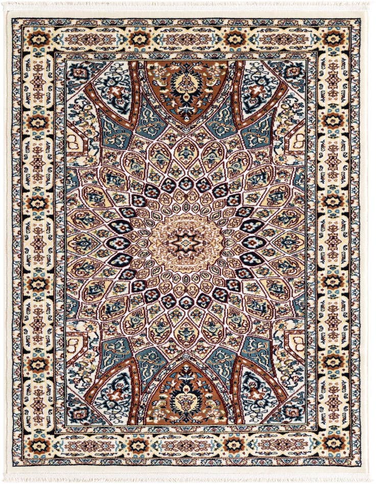 Detail image of 3' x 5' 3 Nain Design Rug