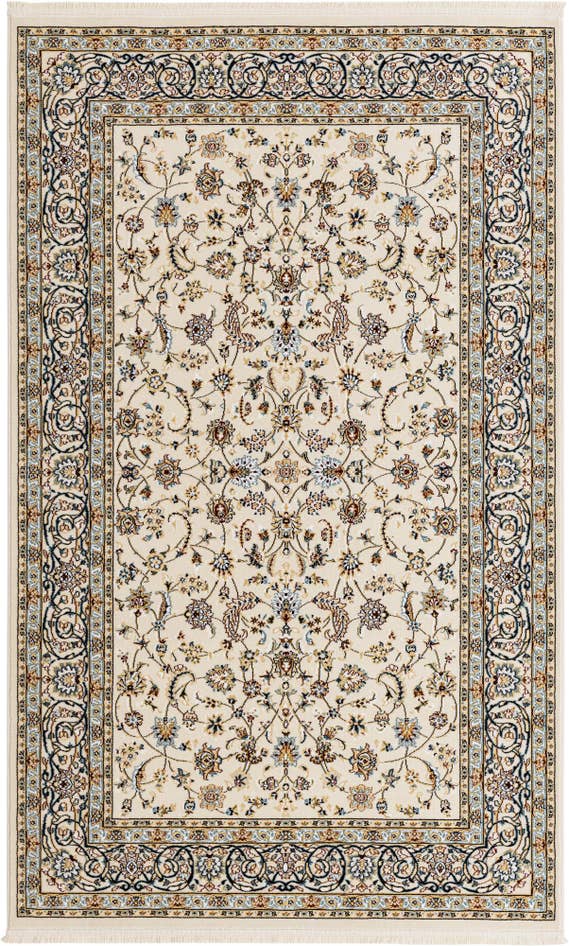 Detail image of 5' 3 x 8' Nain Design Rug