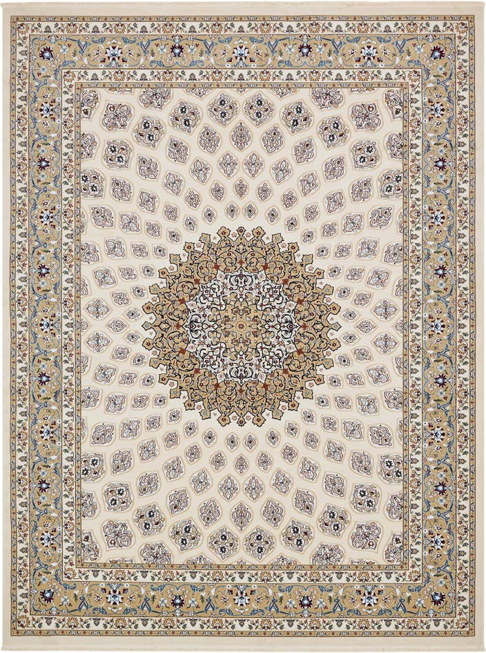Detail image of 10' x 13' Nain Design Rug