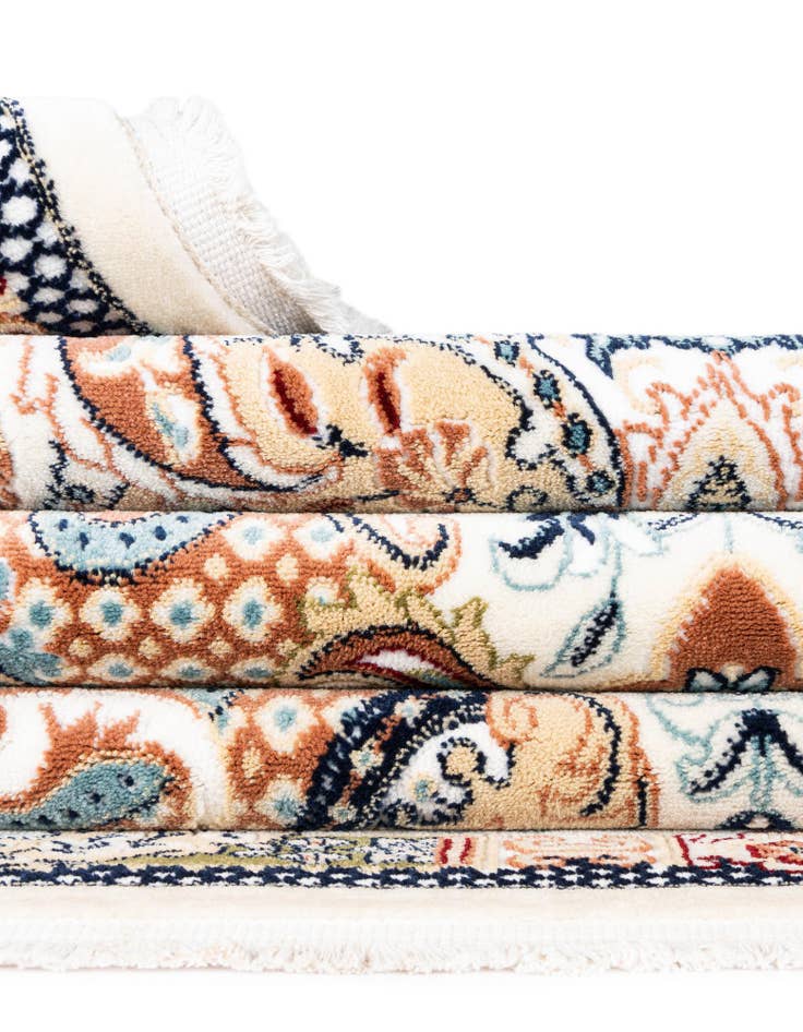 Detail image of 7' 10 x 10' Nain Design Rug