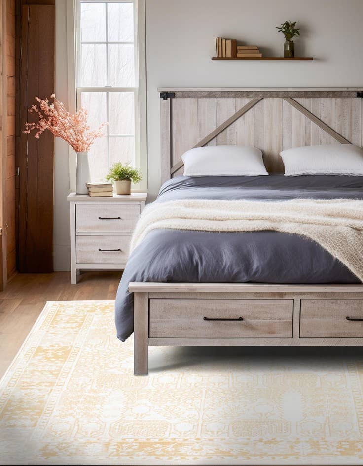 Detail image of 7' 10 x 10' Nain Design Rug