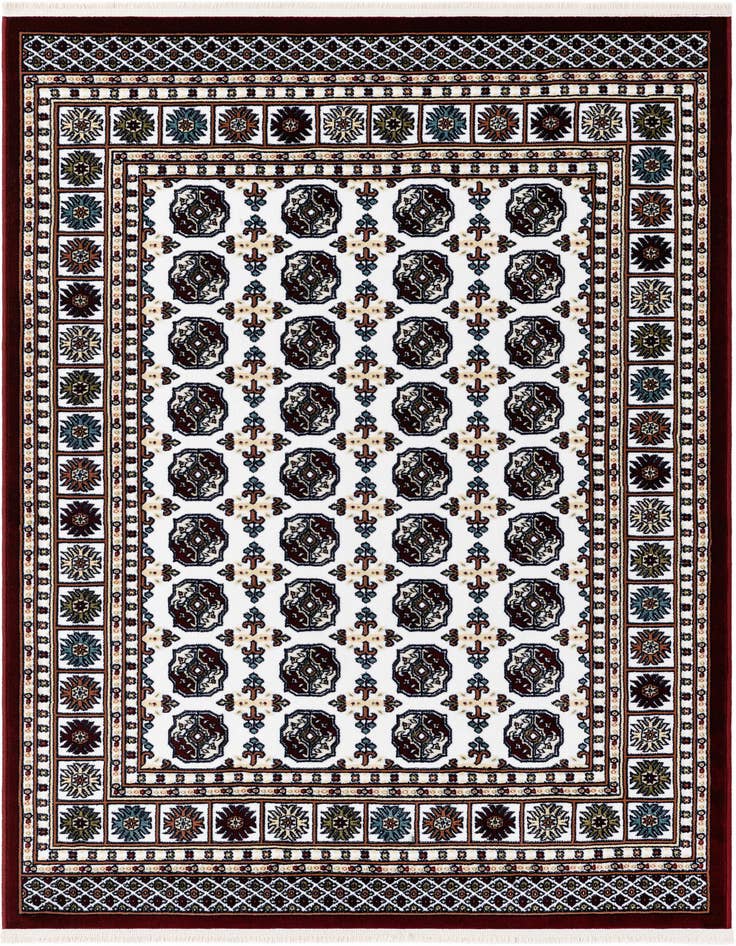 Detail image of 4' x 6' Nain Design Rug