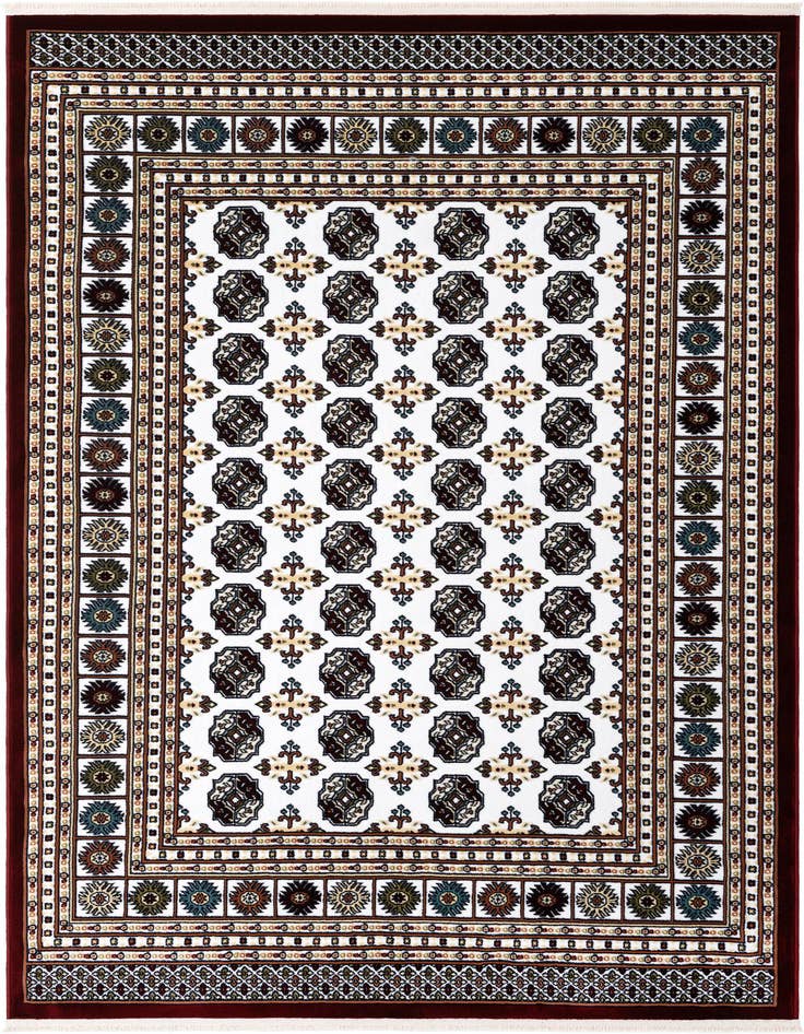 Detail image of 5' 3 x 8' Nain Design Rug