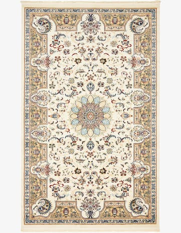 5' x 8' Nain Design Rug