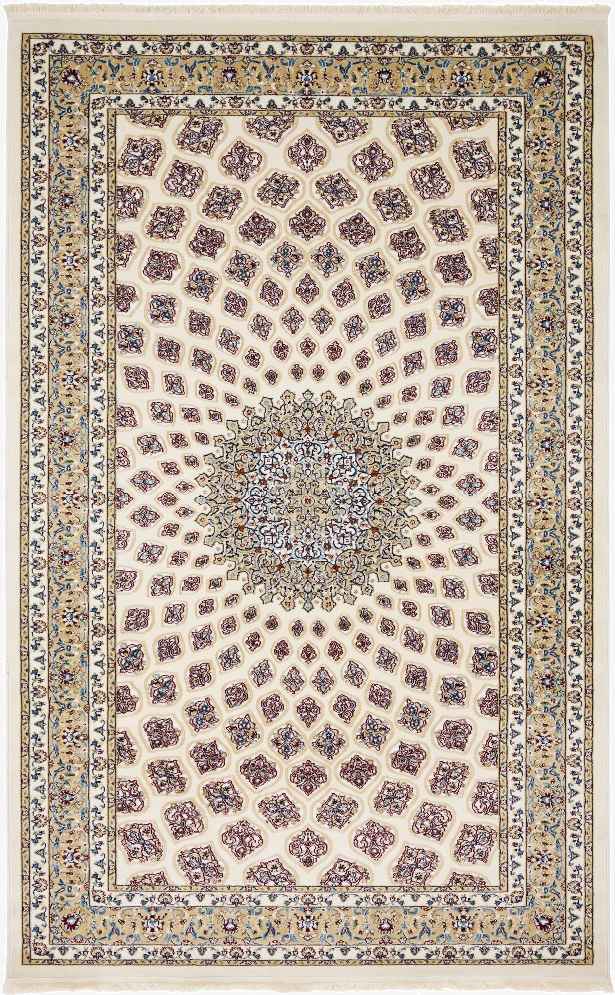 5' 3 x 8' Nain Design Rug