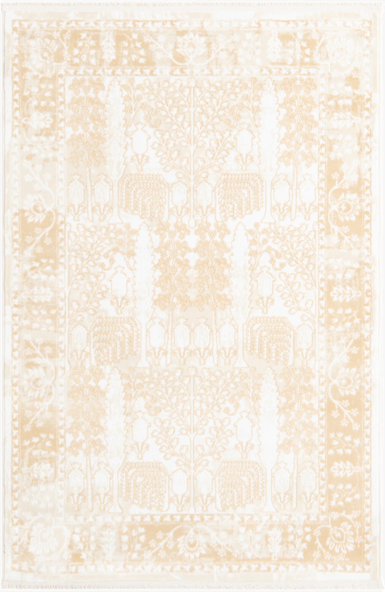 4' x 6' Nain Design Rug