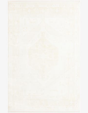 Ivory Nain Design Rug
