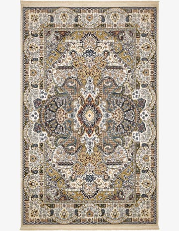 5' 3 x 8' Nain Design Rug