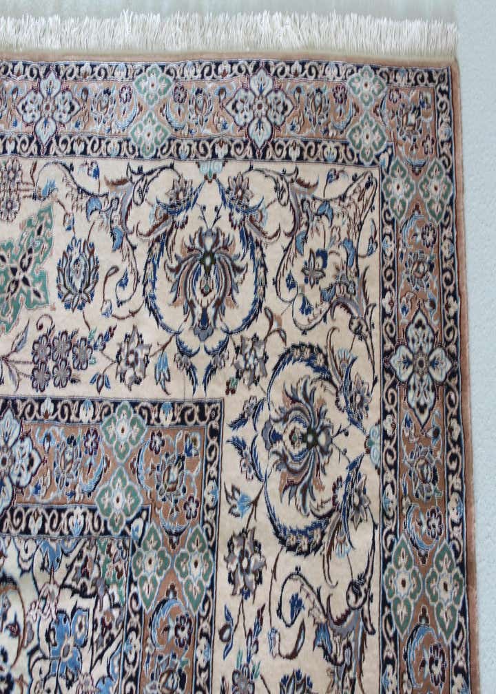 11' 6 x 16' 2 Hand Knotted Nain Persian Rug