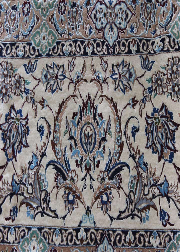 11' 6 x 16' 2 Hand Knotted Nain Persian Rug