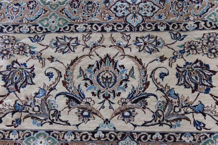 11' 6 x 16' 2 Hand Knotted Nain Persian Rug