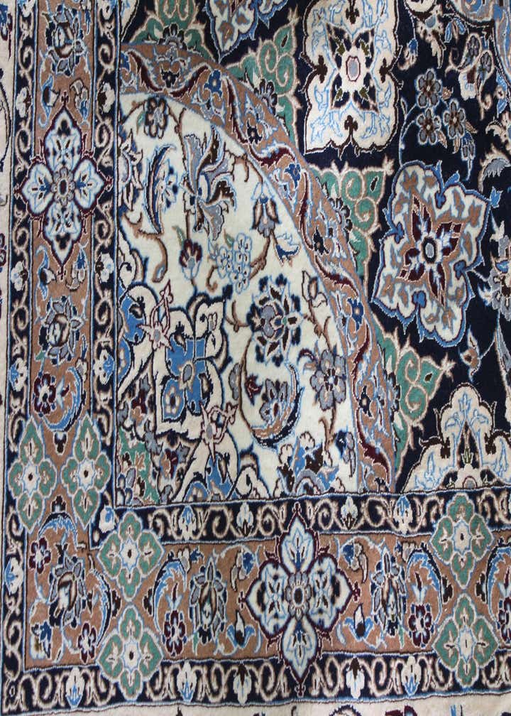 11' 6 x 16' 2 Hand Knotted Nain Persian Rug
