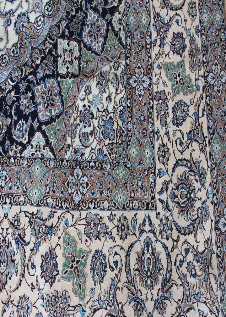 11' 6 x 16' 2 Hand Knotted Nain Persian Rug