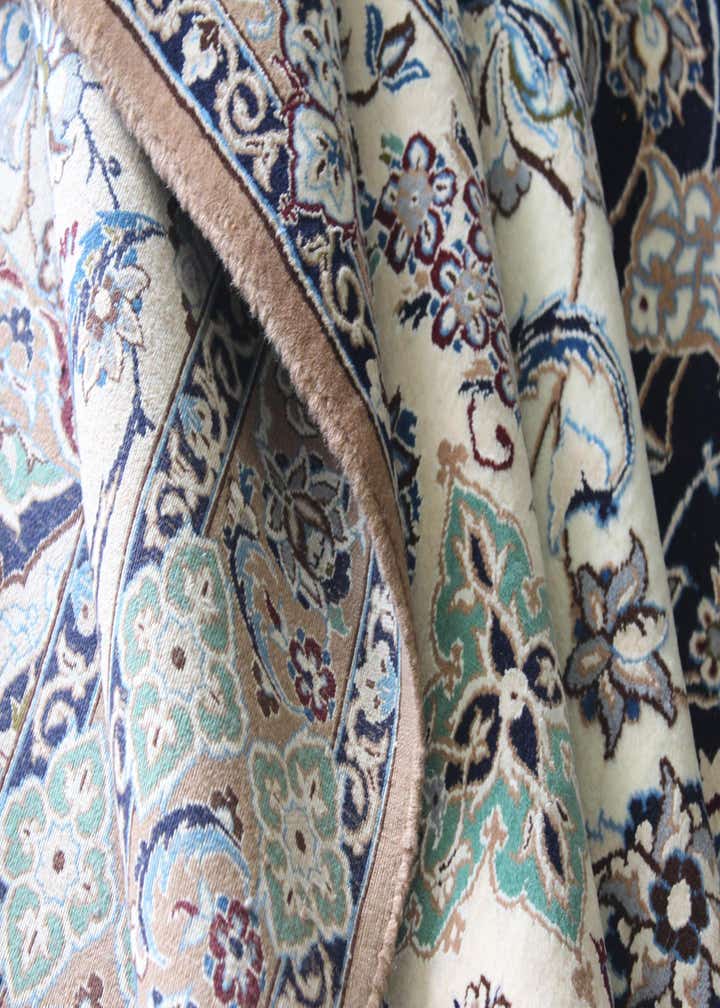 11' 6 x 16' 2 Hand Knotted Nain Persian Rug