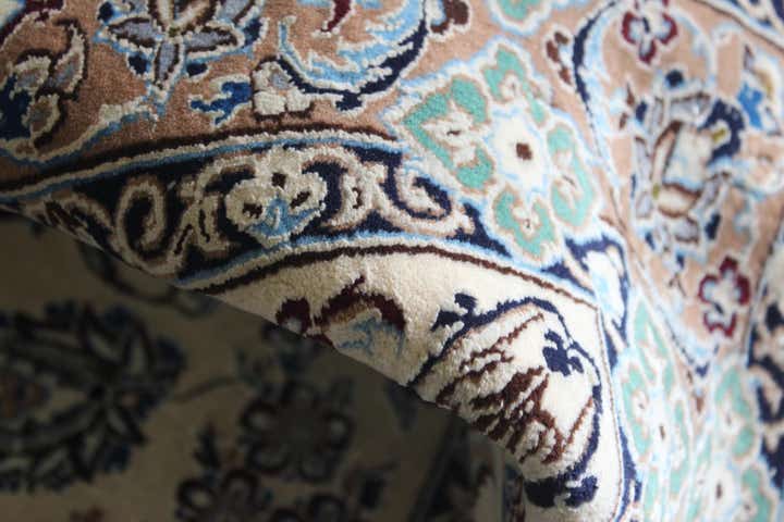 11' 6 x 16' 2 Hand Knotted Nain Persian Rug