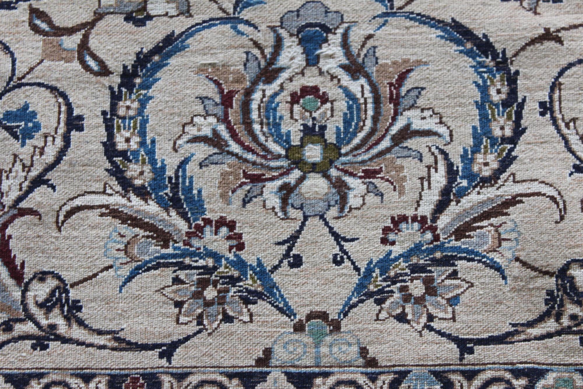 11' 6 x 16' 2 Hand Knotted Nain Persian Rug