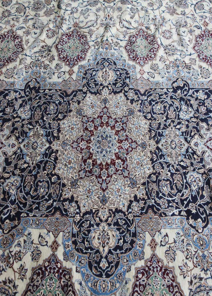 11' 6 x 16' 2 Hand Knotted Nain Persian Rug