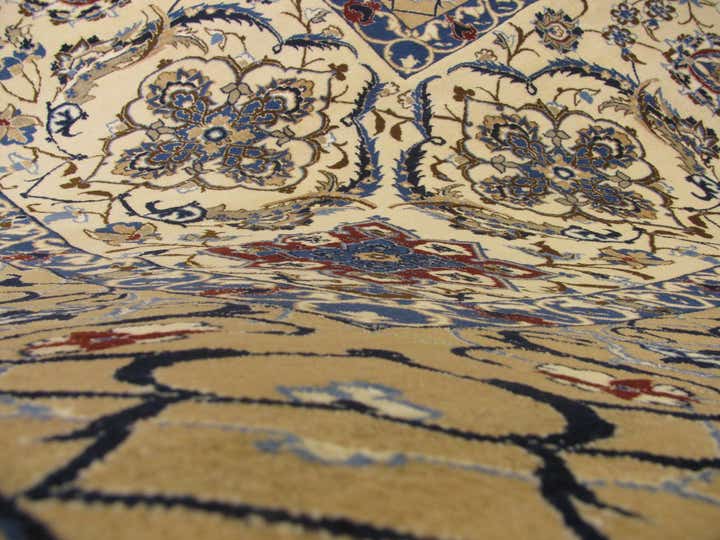 25' 4 x 39' 2 Hand Knotted Nain Persian Rug