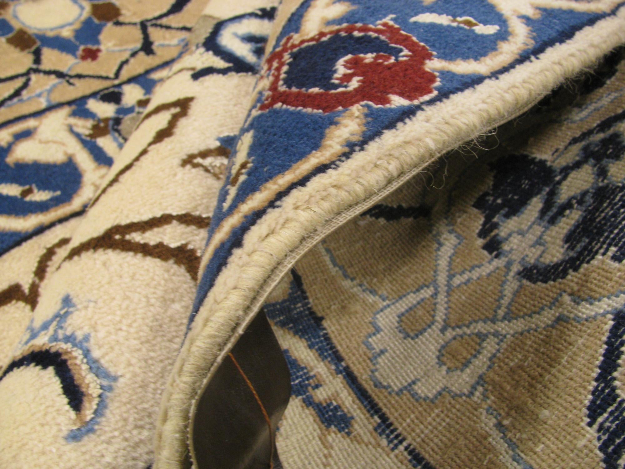 25' 4 x 39' 2 Hand Knotted Nain Persian Rug