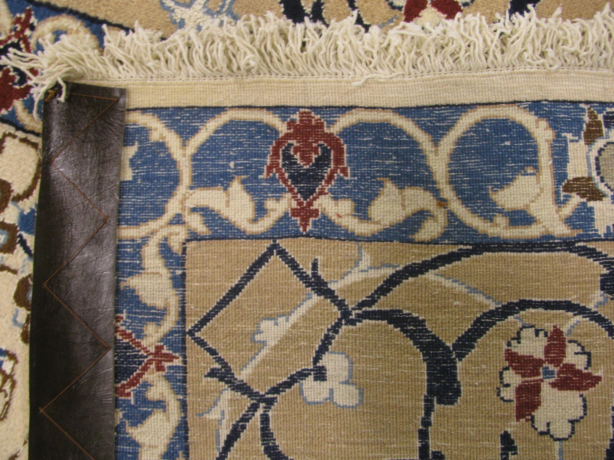 25' 4 x 39' 2 Hand Knotted Nain Persian Rug
