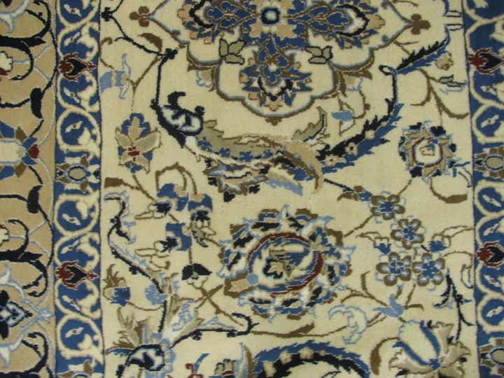 25' 4 x 39' 2 Hand Knotted Nain Persian Rug