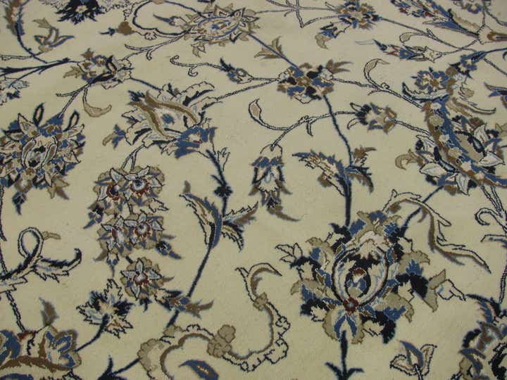 25' 4 x 39' 2 Hand Knotted Nain Persian Rug