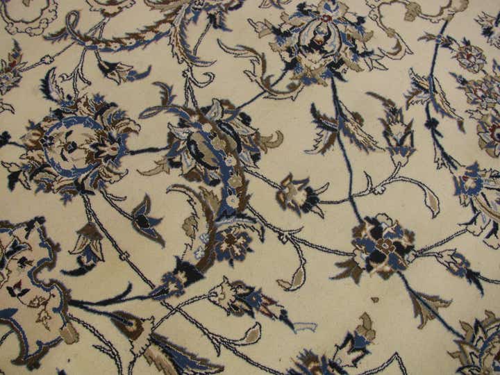 25' 4 x 39' 2 Hand Knotted Nain Persian Rug